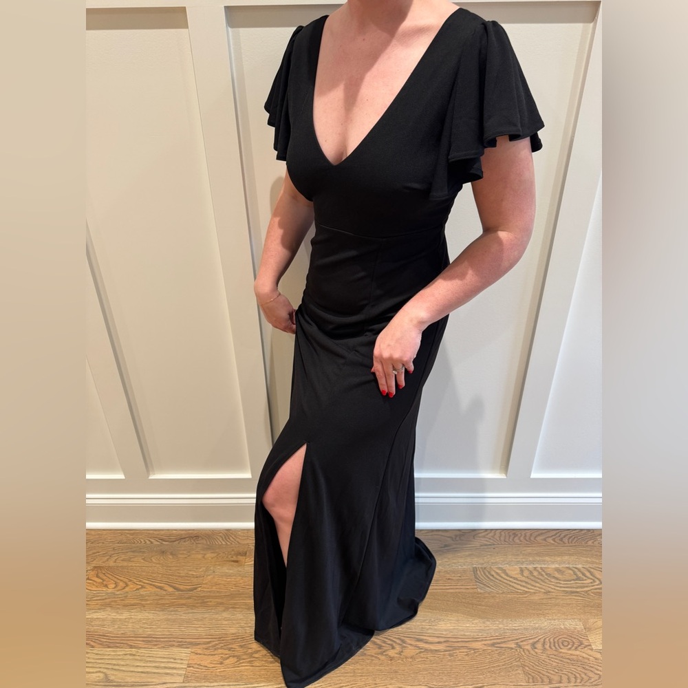 Elegant Black Evening Dress